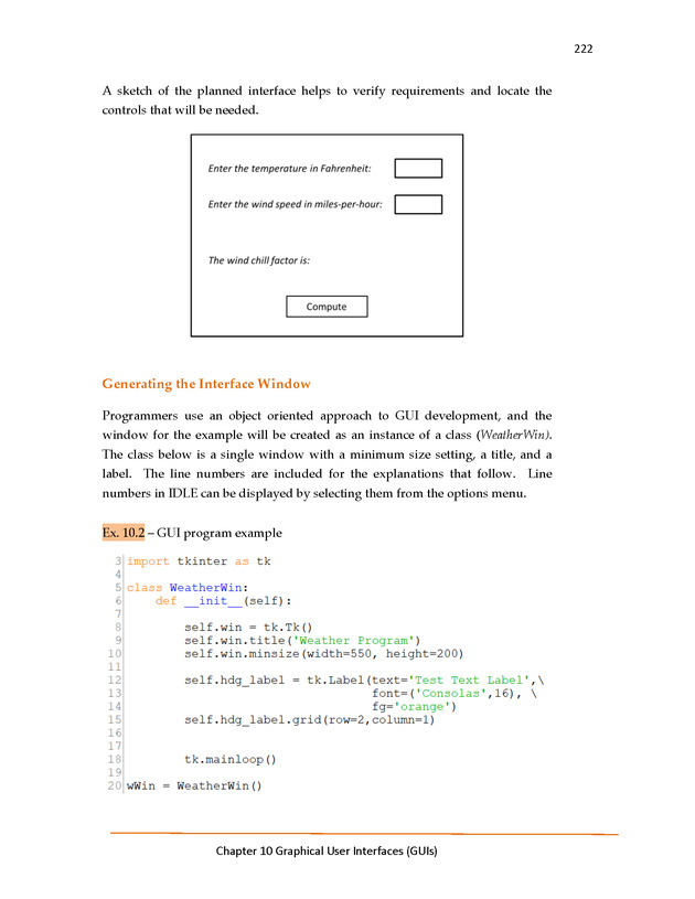 Introduction to Python Programming: Starting Out with IDLE - Graphical User Interfaces (GUIs) 4